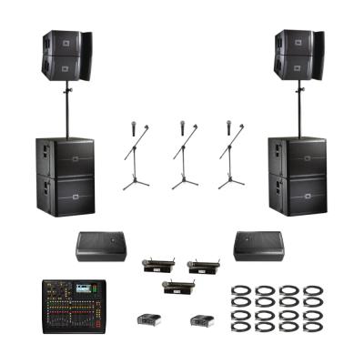 Audio package with speakers, stands, and cabling